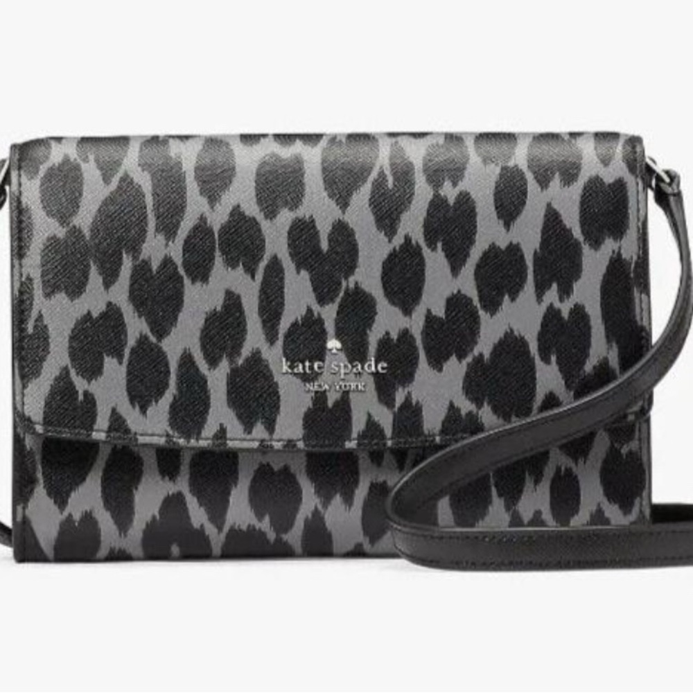 NWT Kate Spade Leopard Purse